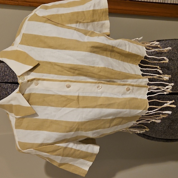 STAUD sands fringed cropped striped set - Picture 3 of 14